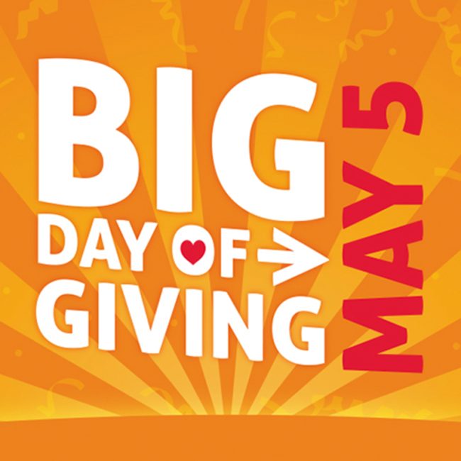 Big Day Of Giving May 5